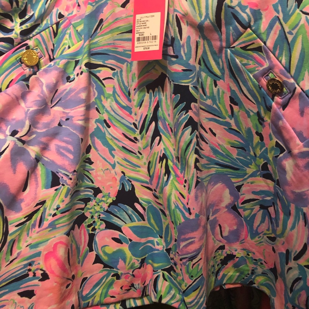 Lilly Pulitzer Madison Skort Large NWT